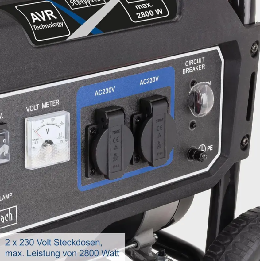 Generatore 2,8 kw scheppach sg3200 sch5906220903