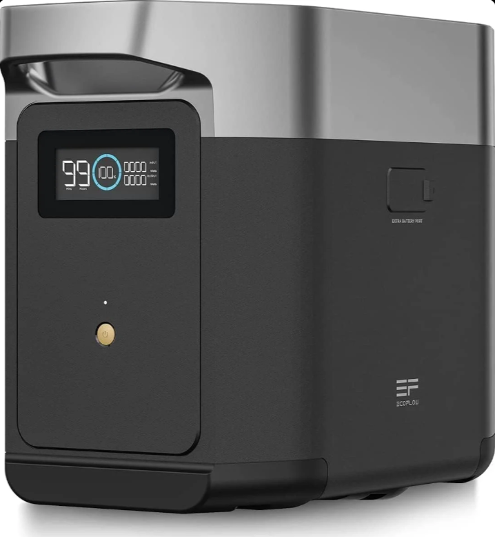 EcoFlow DELTA 2 Extra Battery, 1 kWh Extra Capacity for Home Emergency Power