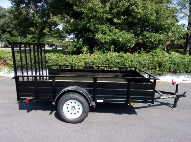 6 X 10 Carry-On Utility Solid Side Trailer