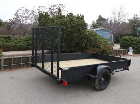 Karavan Modular 5 X 10 Utility Trailer with 18″ Side Wall Kit