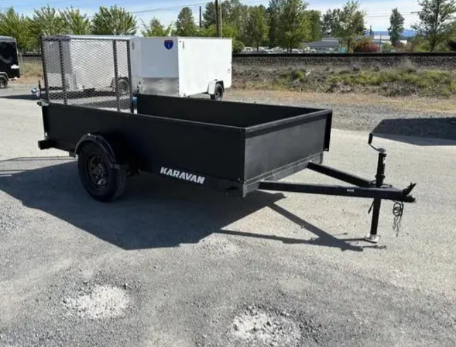 Karavan Modular 5 X 10 Utility Trailer with 18″ Side Wall Kit