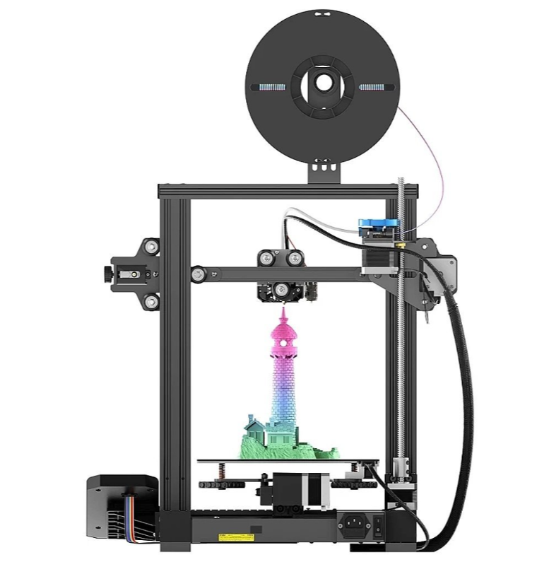 Creality 3D Printer Upgrade Ender 3 V2 Neo with Resume Printing +PLA 1kg