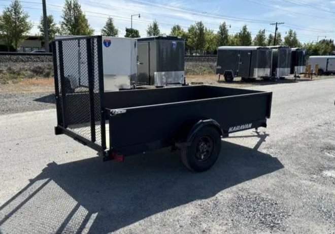 Karavan Modular 5 X 10 Utility Trailer with 18″ Side Wall Kit