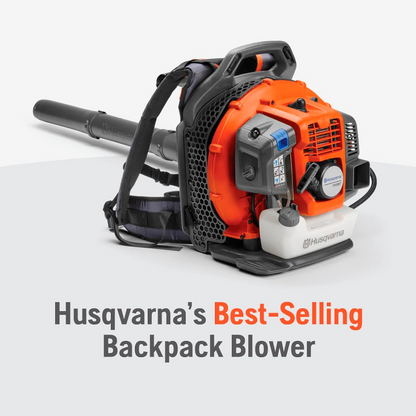 Husqvarna 150BT Gas Backpack Leaf Blower 51cc, 765 CFM, 270 MPH