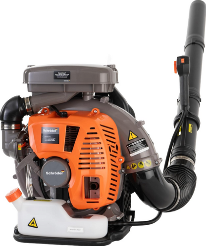 Schröder SR-6400L Backpack Gas Leaf Blower, 3.7 HP Engine