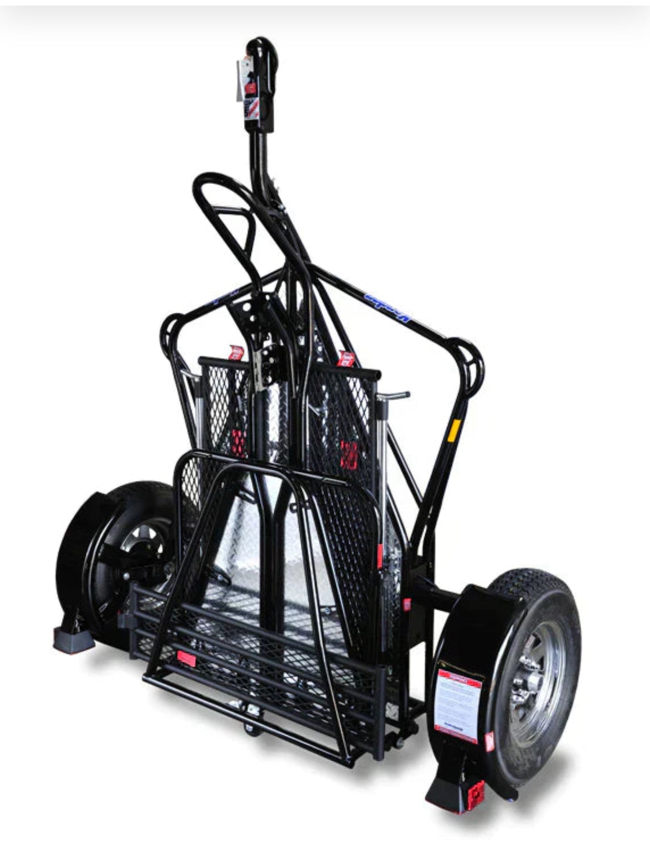Single Ride-Up SRL Stand-Up™ Motorcycle Trailer