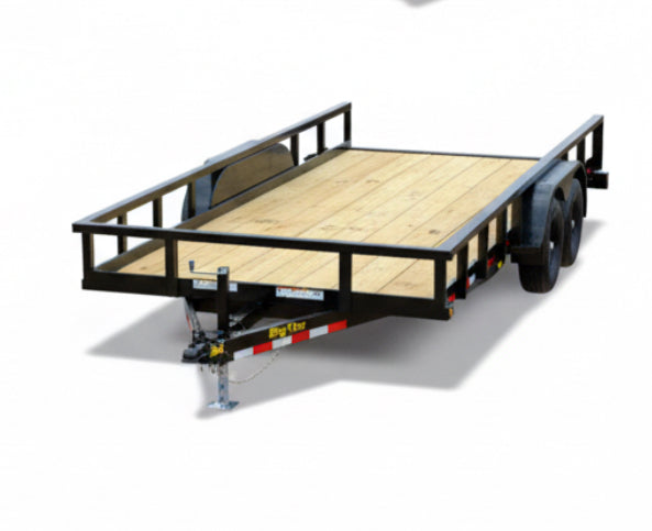 Big Tex Pro Series Tandem Axle Pipe Top Utility Trailer | 10PI