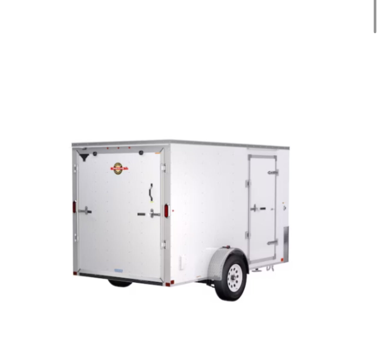 Carry-On Trailer 6-Ft X 12-Ft Enclosed Trailer