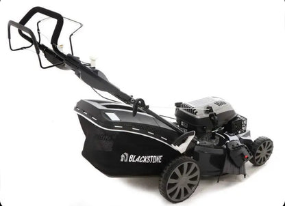 Blackstone SP530 Deluxe self-propelled lawnmower: collection, mulching, side discharge, rear discharge