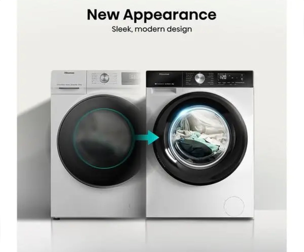 HISENSE 3S Series WiFi-enabled 8 kg 1400 Spin Washing Machine