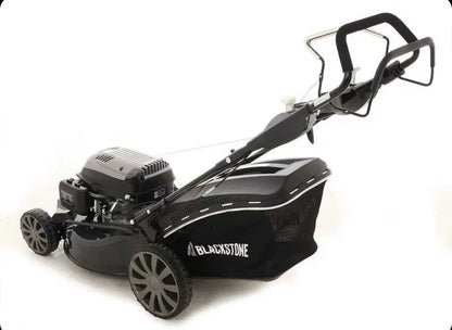 Blackstone SP530 Deluxe self-propelled lawnmower: collection, mulching, side discharge, rear discharge