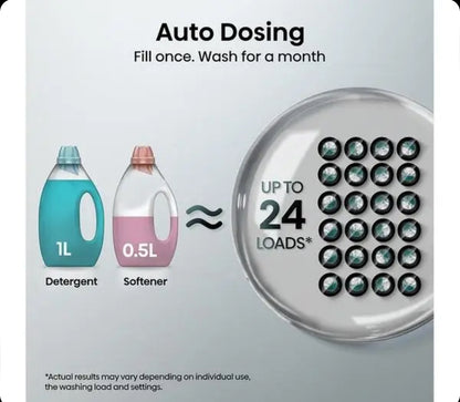 Hisense 5S Series Auto Dosing WD5S1045BW WiFi-enabled 10.5 kg Washer Dryer