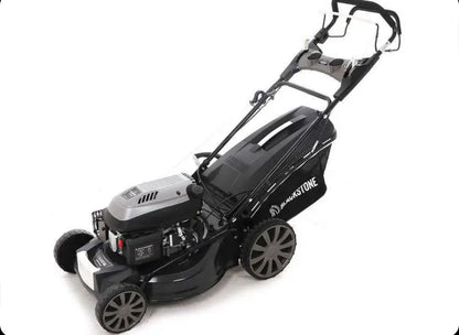 Blackstone SP530 Deluxe self-propelled lawnmower: collection, mulching, side discharge, rear discharge