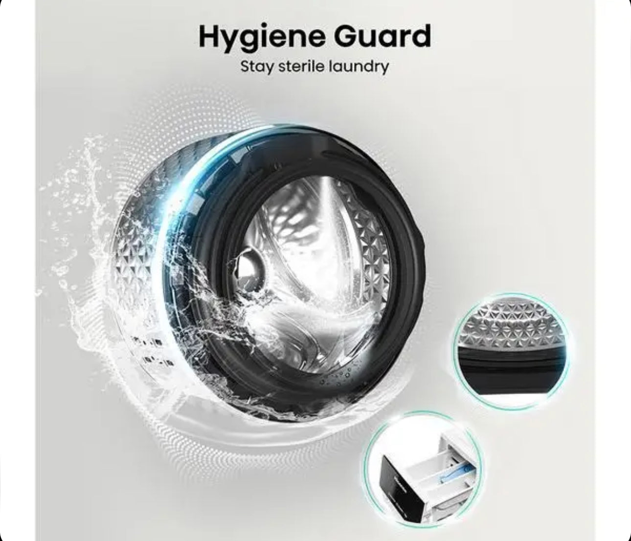 HISENSE 3S Series WiFi-enabled 8 kg 1400 Spin Washing Machine