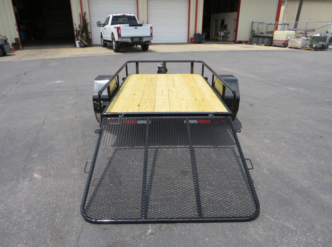 2026 Delco Trailers 5X8 Utility Trailer W/ Ramp Gate
