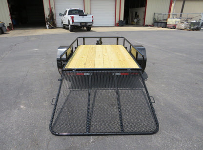 2026 Delco Trailers 5X8 Utility Trailer W/ Ramp Gate