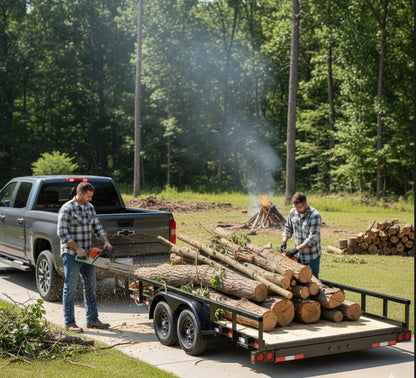 Big Tex Pro Series Tandem Axle Pipe Top Utility Trailer | 10PI