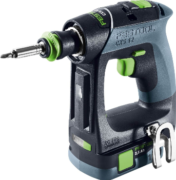 Festool 576869 CXS 12 SET 2.5Ah Cordless Drill Kit