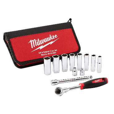 Milwaukee 2463-21RS M12 3/8-Inch Impact Wrench and Tire Inflator 1.5Ah Combo Kit