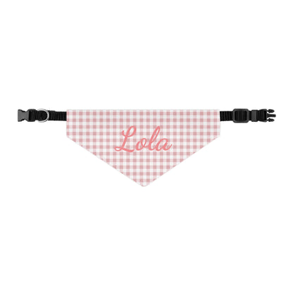 Personalized Pet Bandana Collar - Girl Dog Bandana
