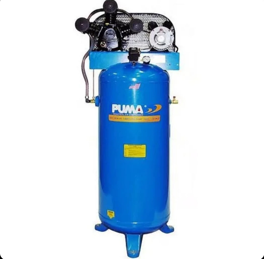 Puma PK-6560V 60-Gallon 5 HP Single Stage Belt Drive Air Compressor