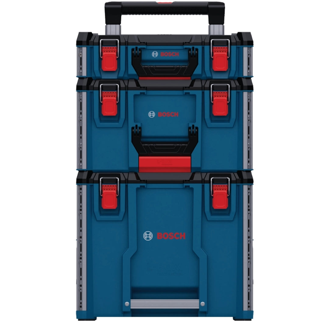 Bosch 3 Piece L-BOXX Contractor Case Set of 3