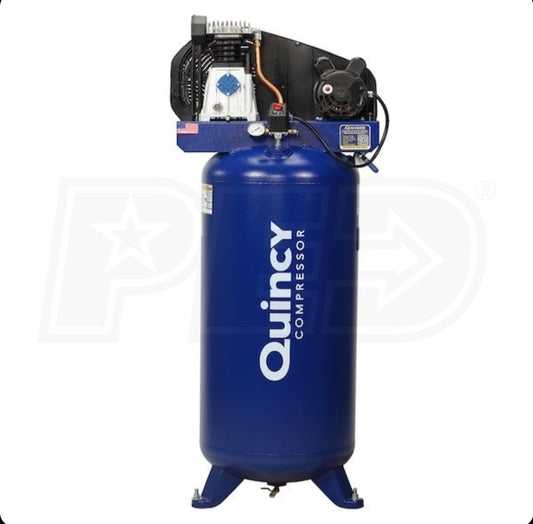 Quincy 3.5HP 60 Gallon Vertical Electric Air Compressor